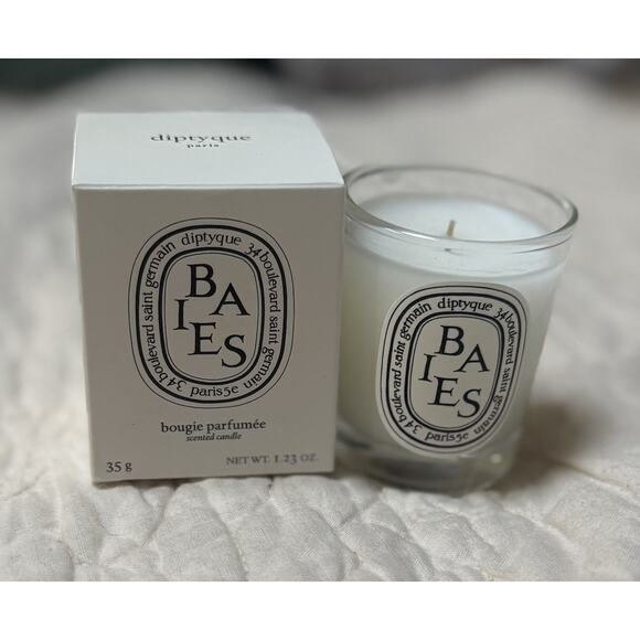 Diptyque BAIES Scented Candle 1.23 Oz 35 g Mini Votive Travel Size New in Box - Picture 1 of 1